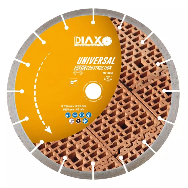 Disque Diax 230 x 22,2 mm Universal